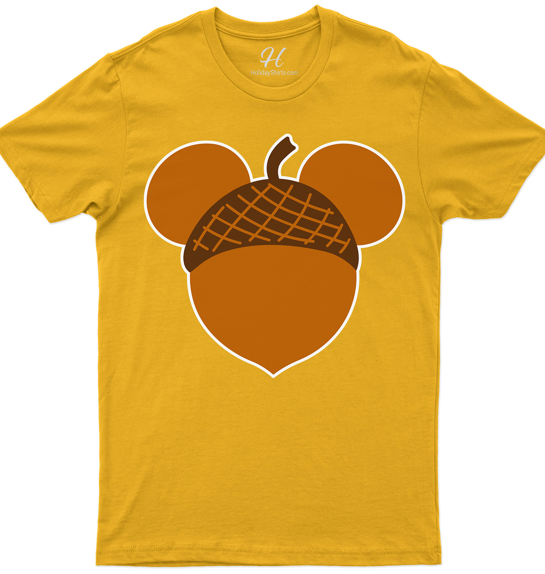 Disney Acorn Mickey Thanksgiving T Shirt