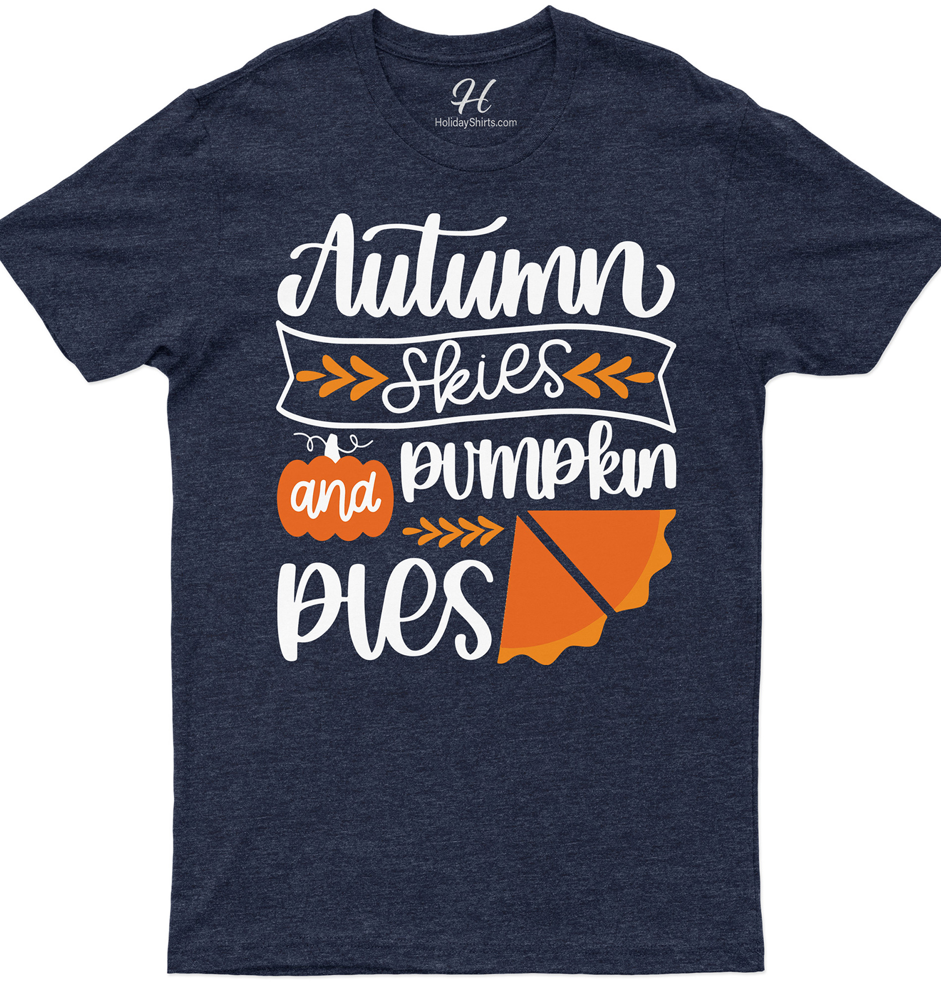Autumn Skies Pumpkin Pies Thanksgiving T Shirt