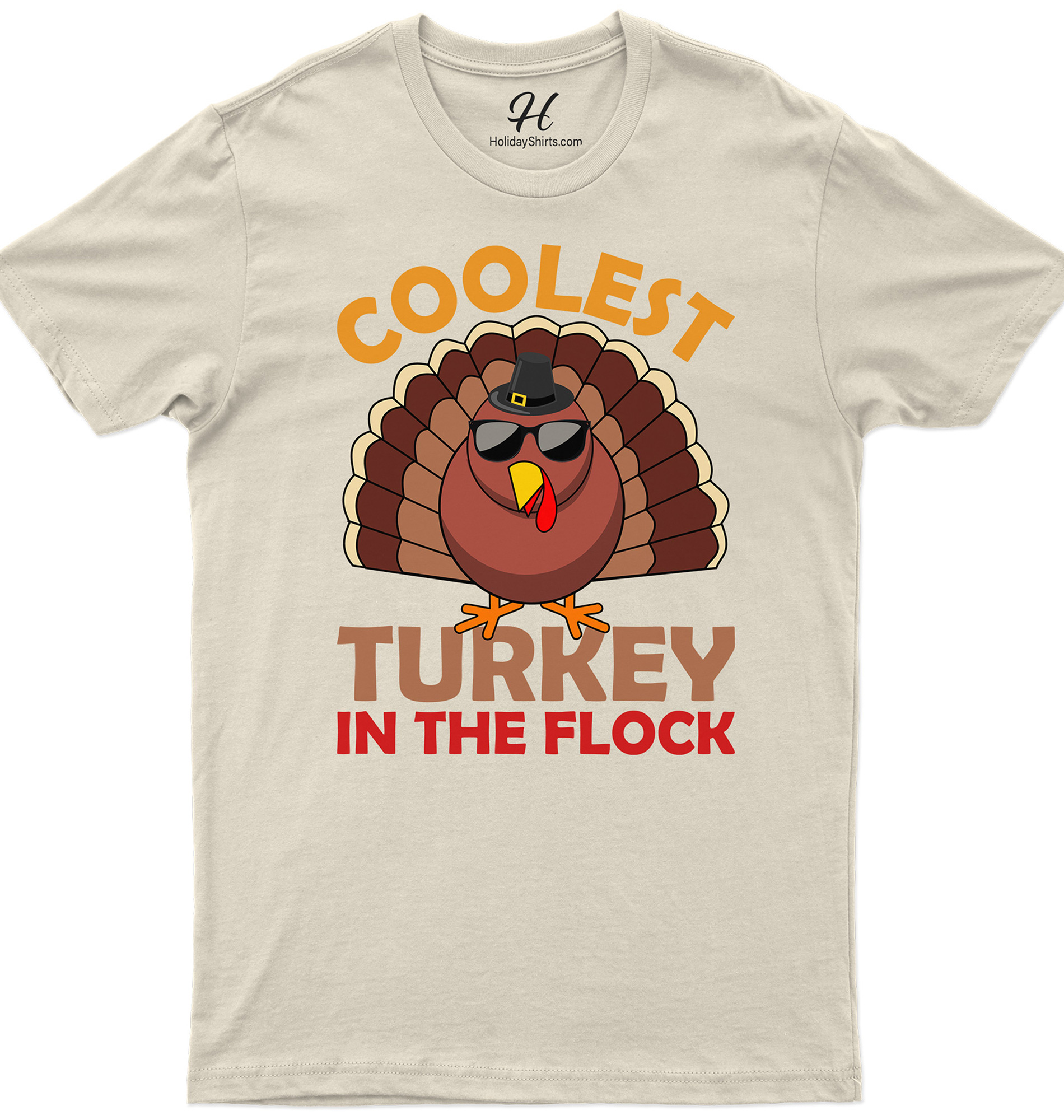 Coolest Turkey Thanksgiving T Shirt