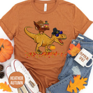Tyrannosaurus Turkey Thanksgiving T Shirt