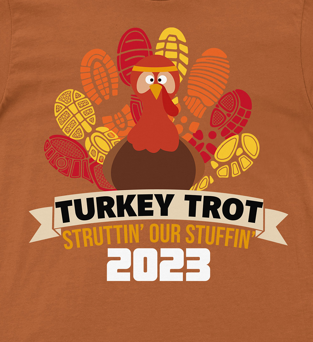 Turkey Trot Thanksgiving T Shirt