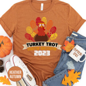 Turkey Trot Thanksgiving T Shirt
