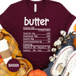 Butter Recipe Thanksgiving T Shirt