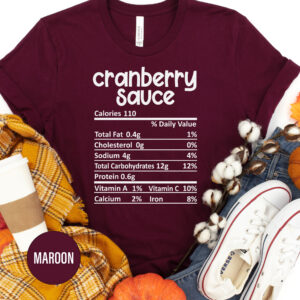 Thanksgiving Recipe Shirts