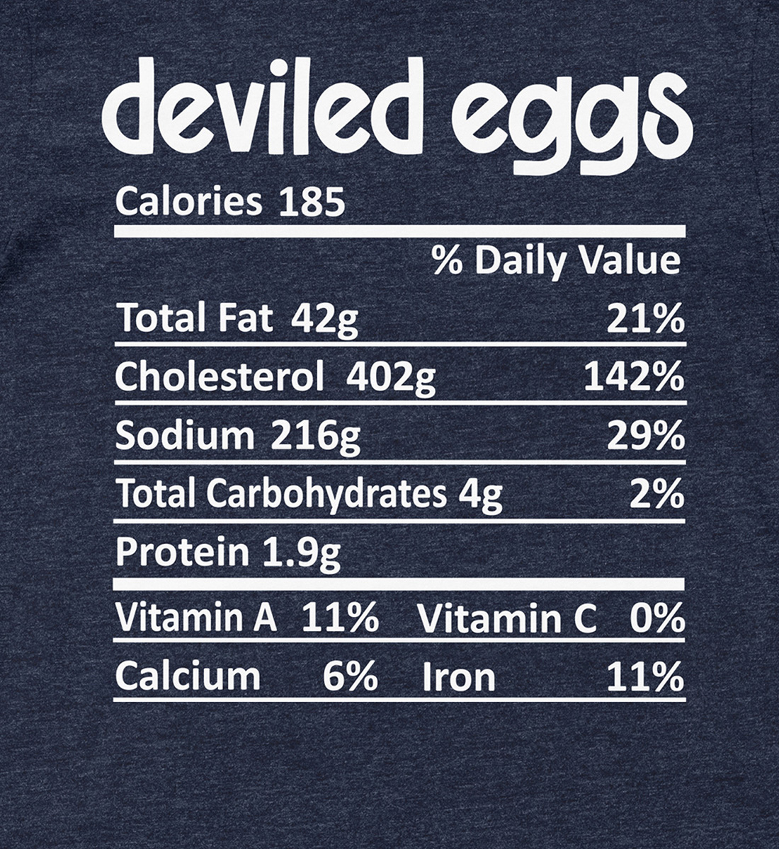 Deviled Eggs Recipe Thanksgiving T Shirt