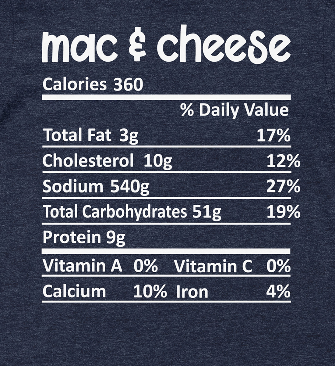Mac & Cheese Recipe Thanksgiving T Shirt