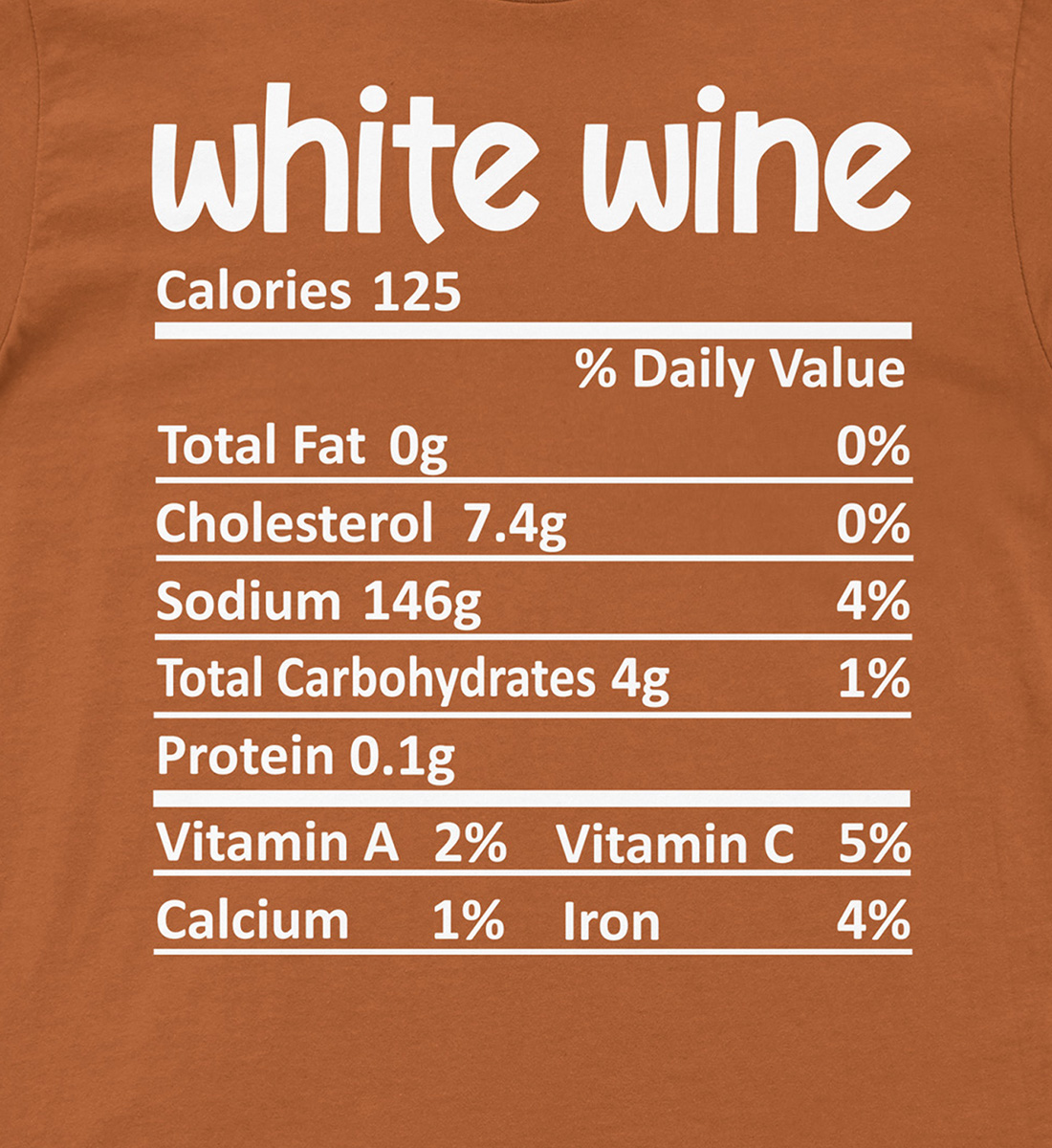 White Wine Recipe Thanksgiving T Shirt