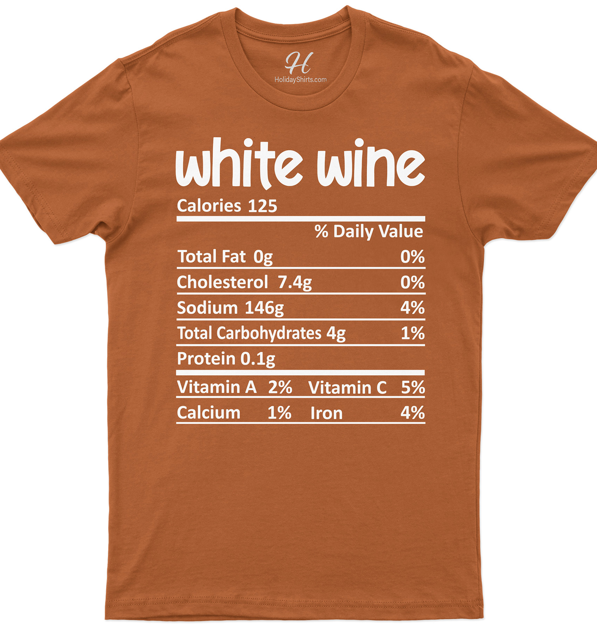 White Wine Recipe Thanksgiving T Shirt
