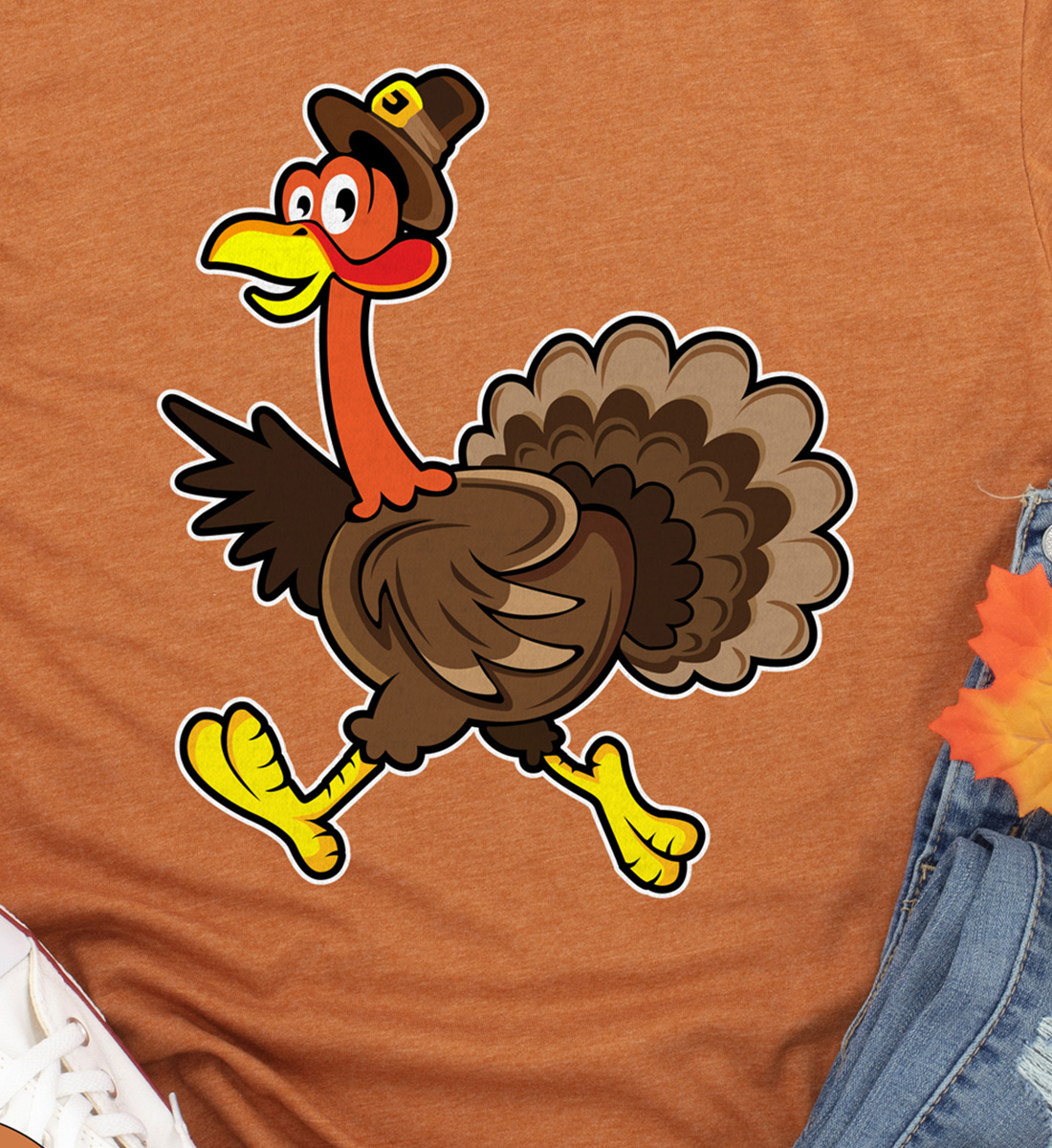 Fun Holidayshirts.com Turkey Trot Tee