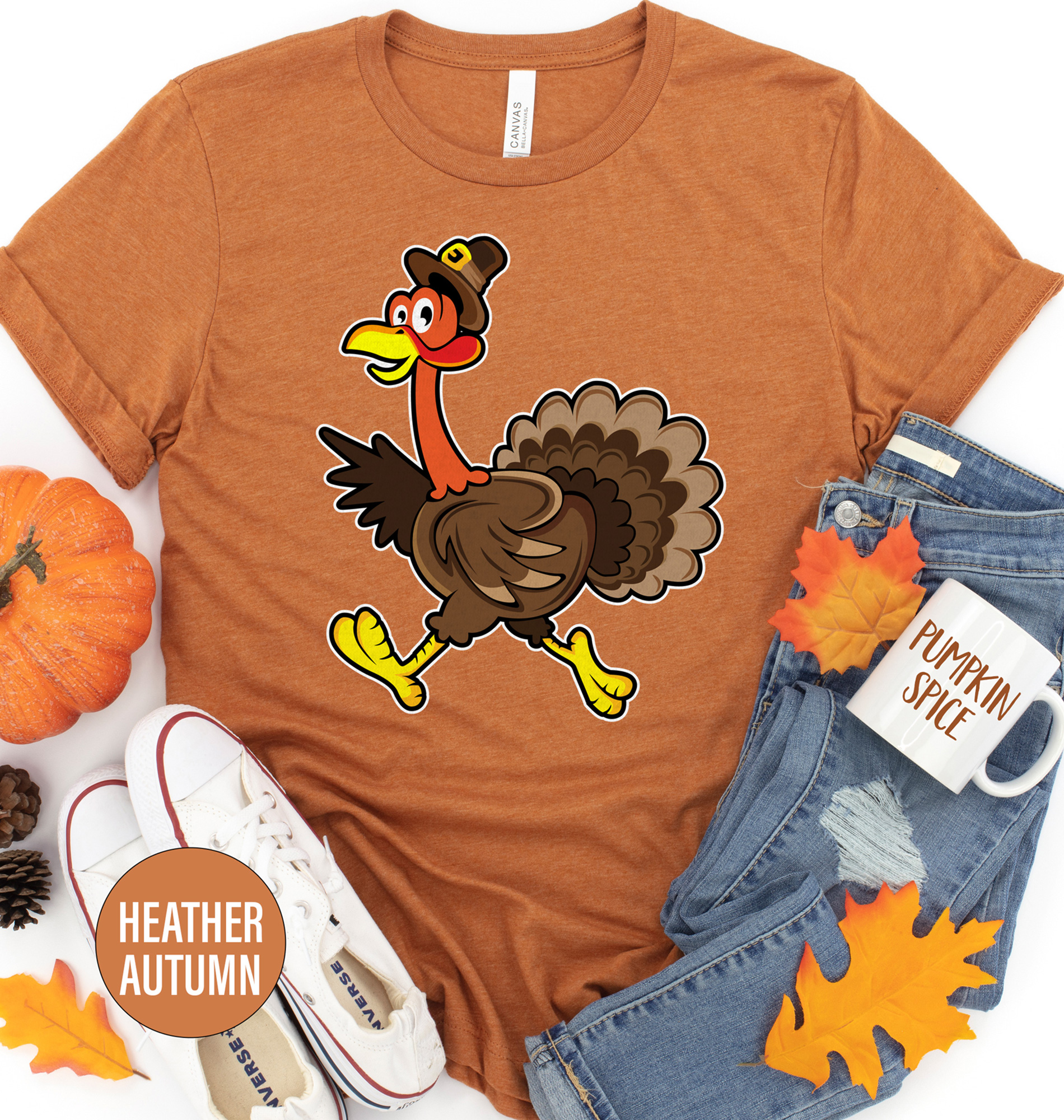 Fun Holidayshirts.com Turkey Trot Tee