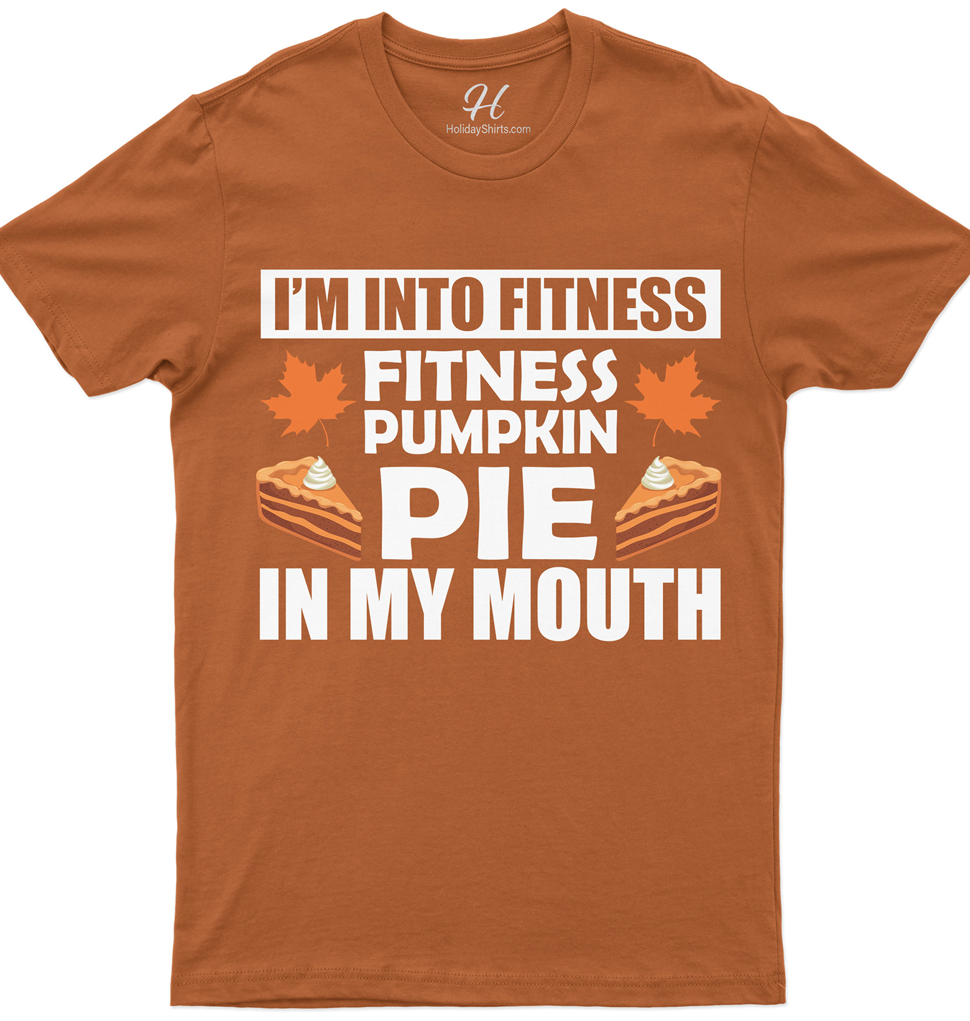 Thanksgiving Pie-in-mouth Tee By Holidayshirts