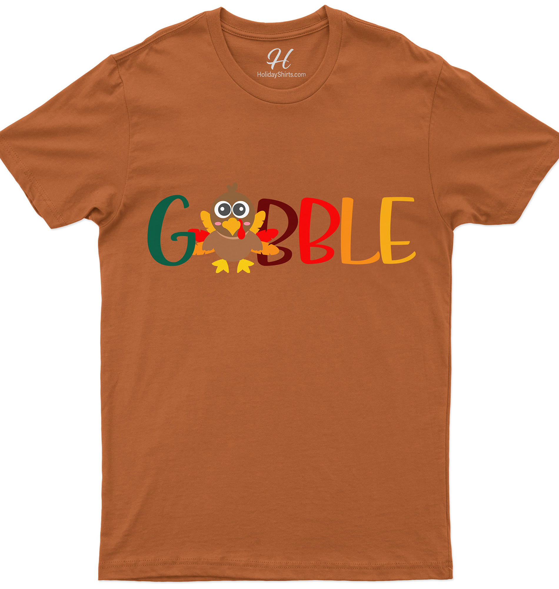 Holidayshirts.com's Gobble Turkey Thanksgiving Tee
