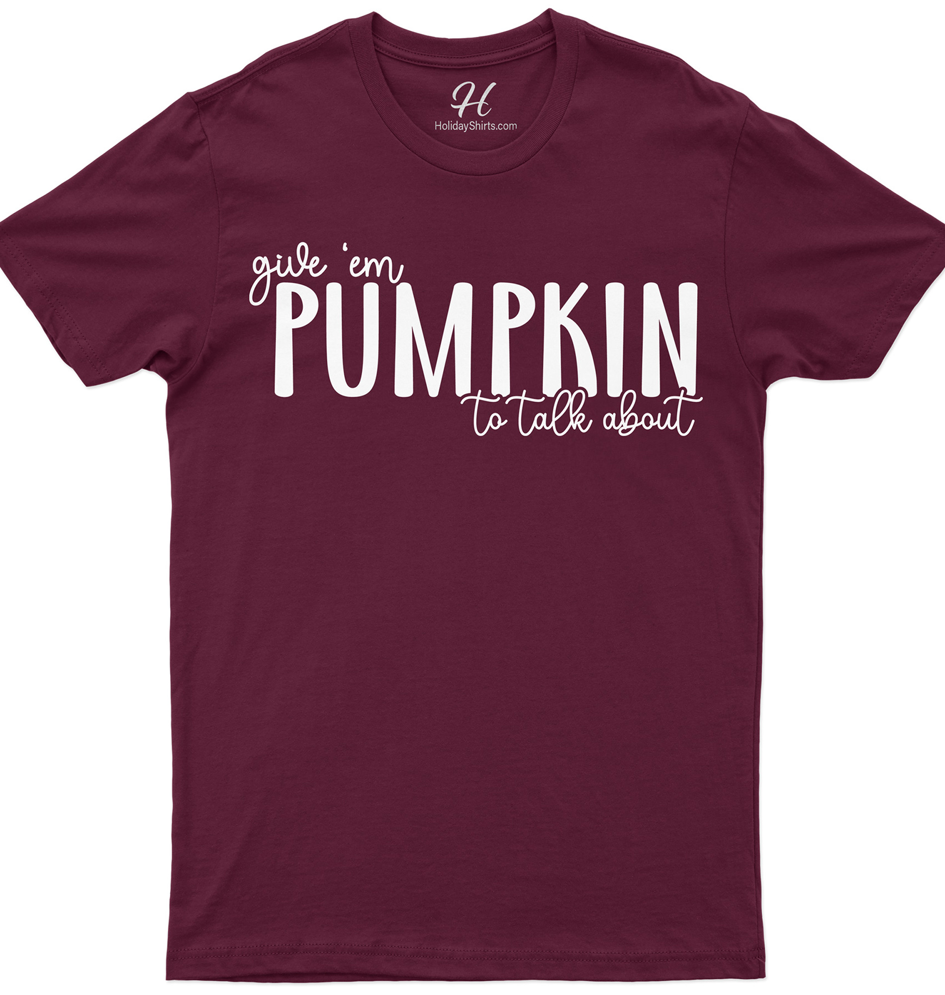 Talk-about Pumpkin Tee For Thanksgiving