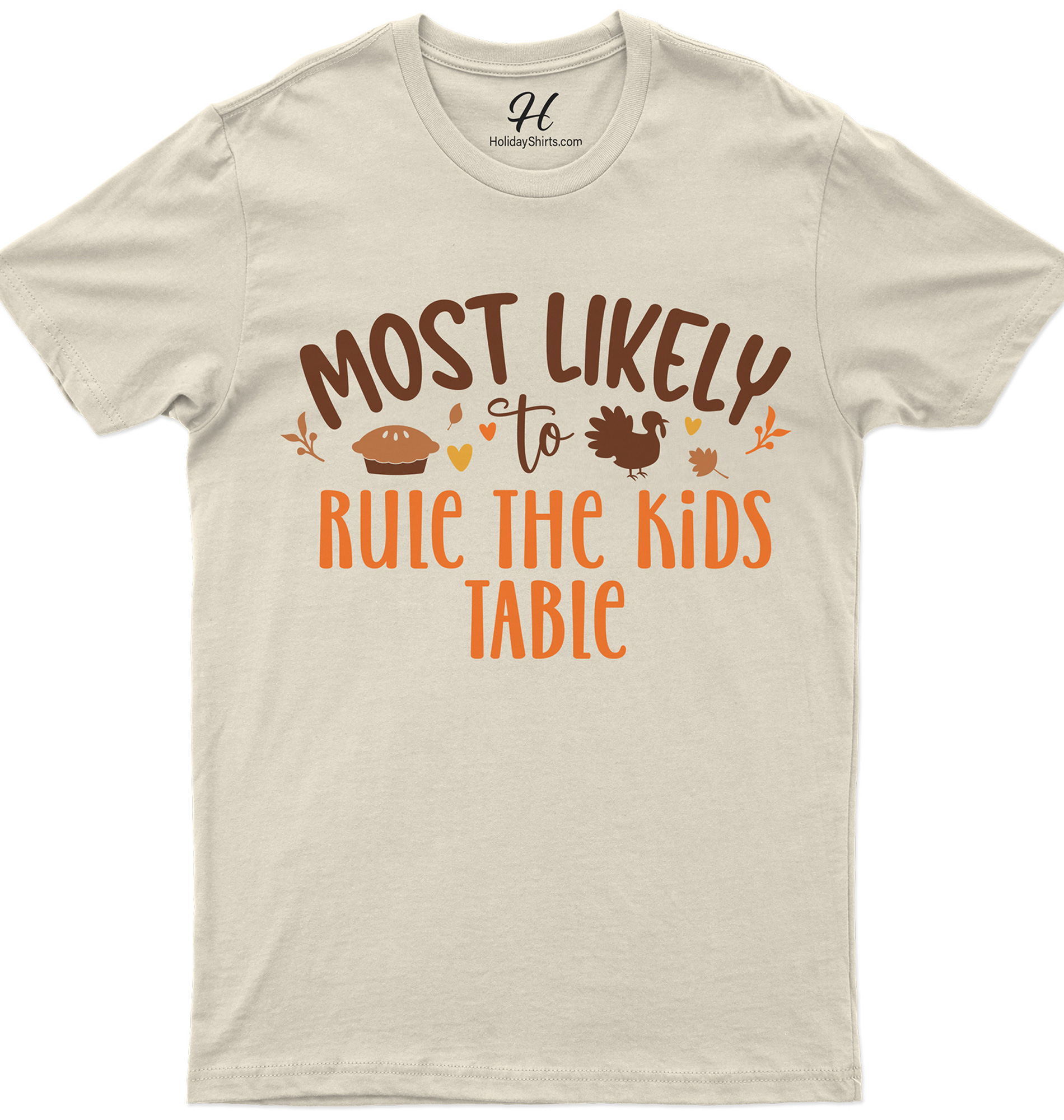 Kids' Table Boss Thanksgiving Tee - Holidayshirts