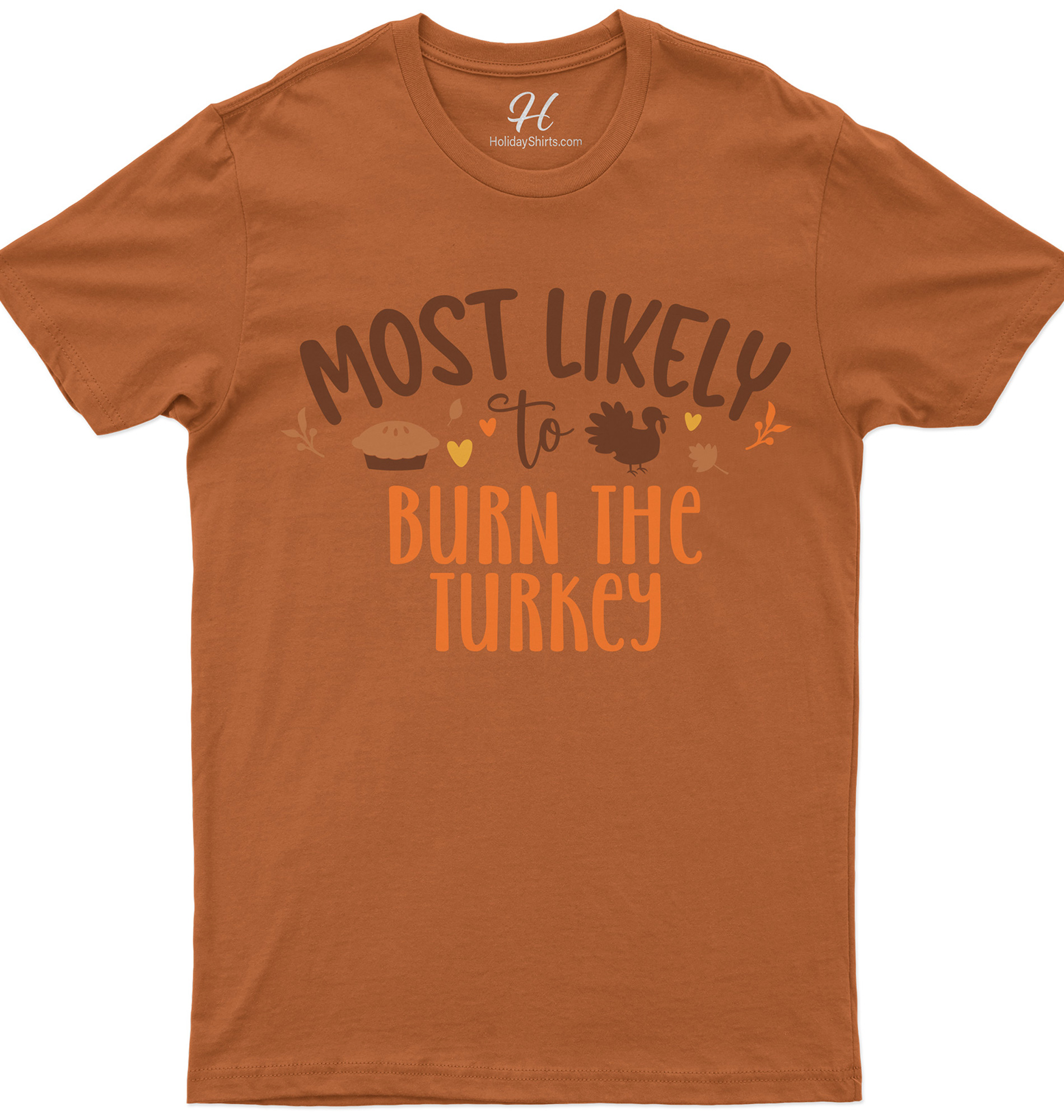 Holidayshirts' Fun 'turkey Burner' Thanksgiving Tee