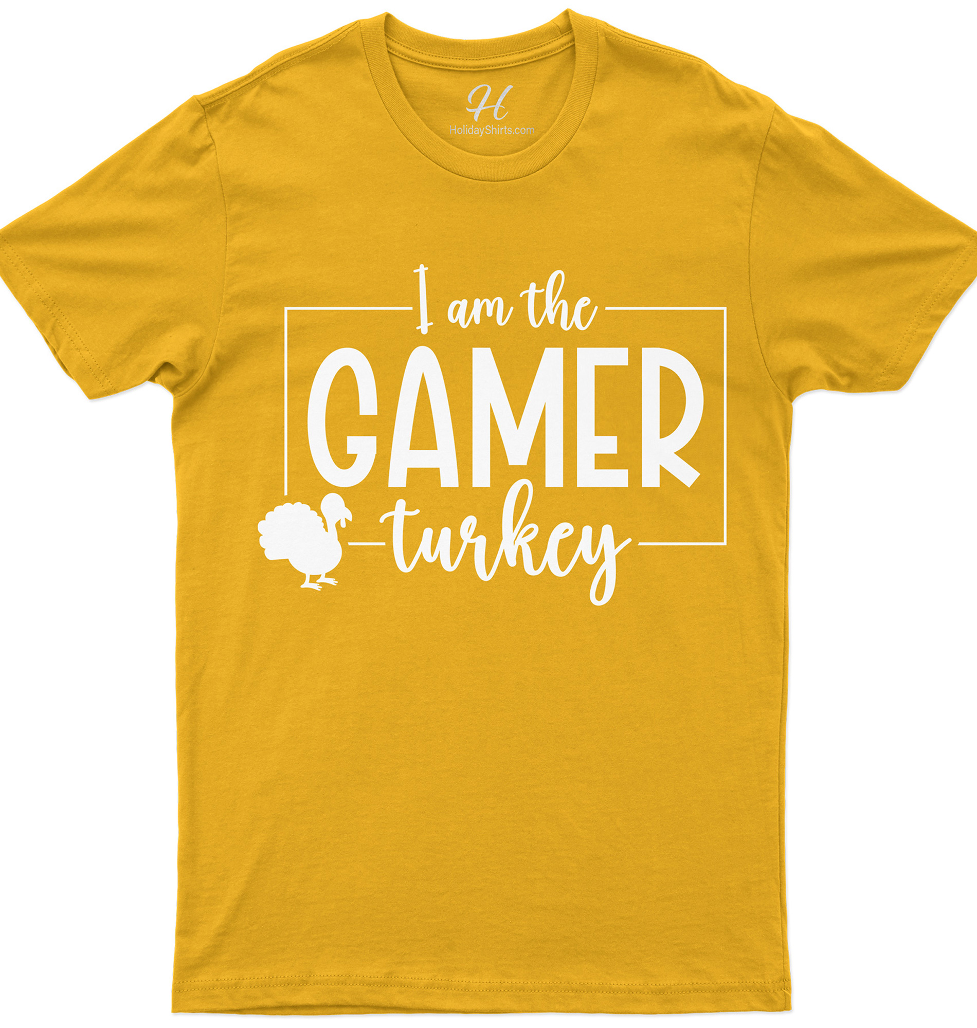 Holidayshirts Gamer's Thanksgiving Turkey Tee