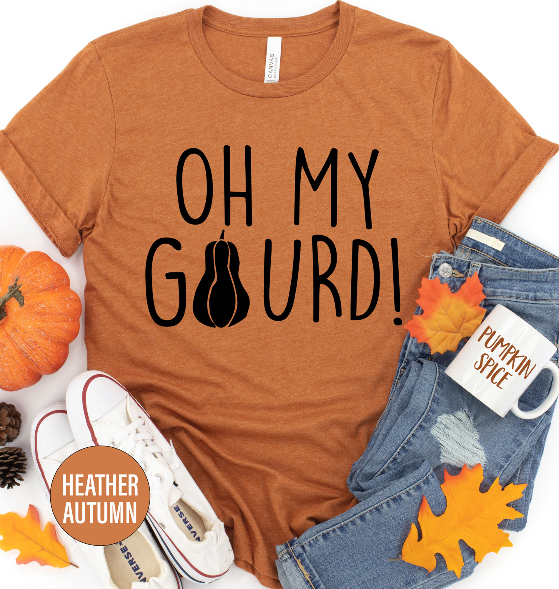 Oh My Gourd Thanksgiving T Shirt