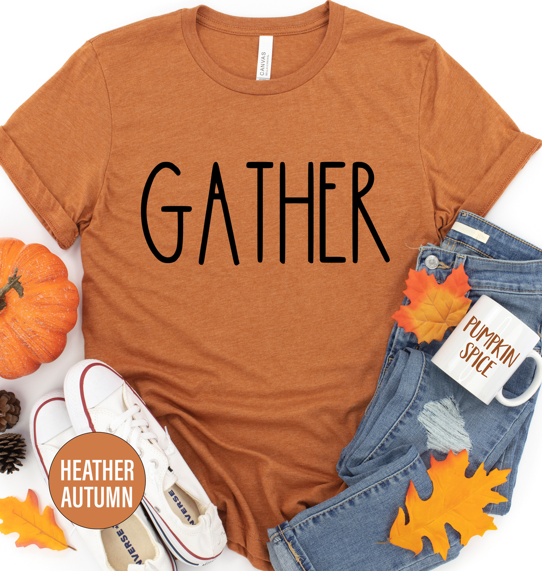 Gather Thanksgiving T Shirt