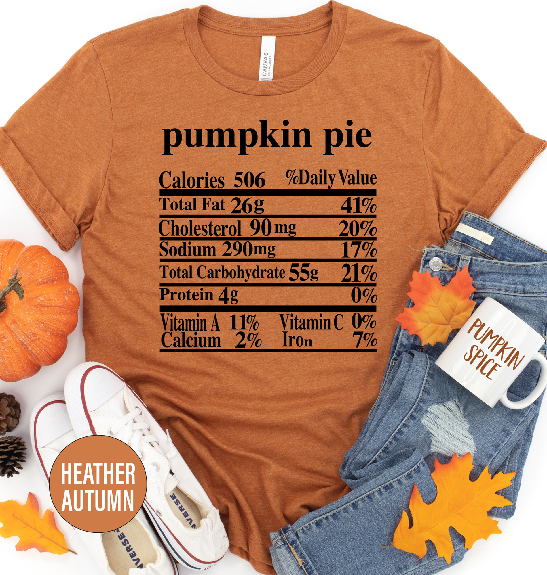 Pumpkin Pie Thanksgiving T Shirt
