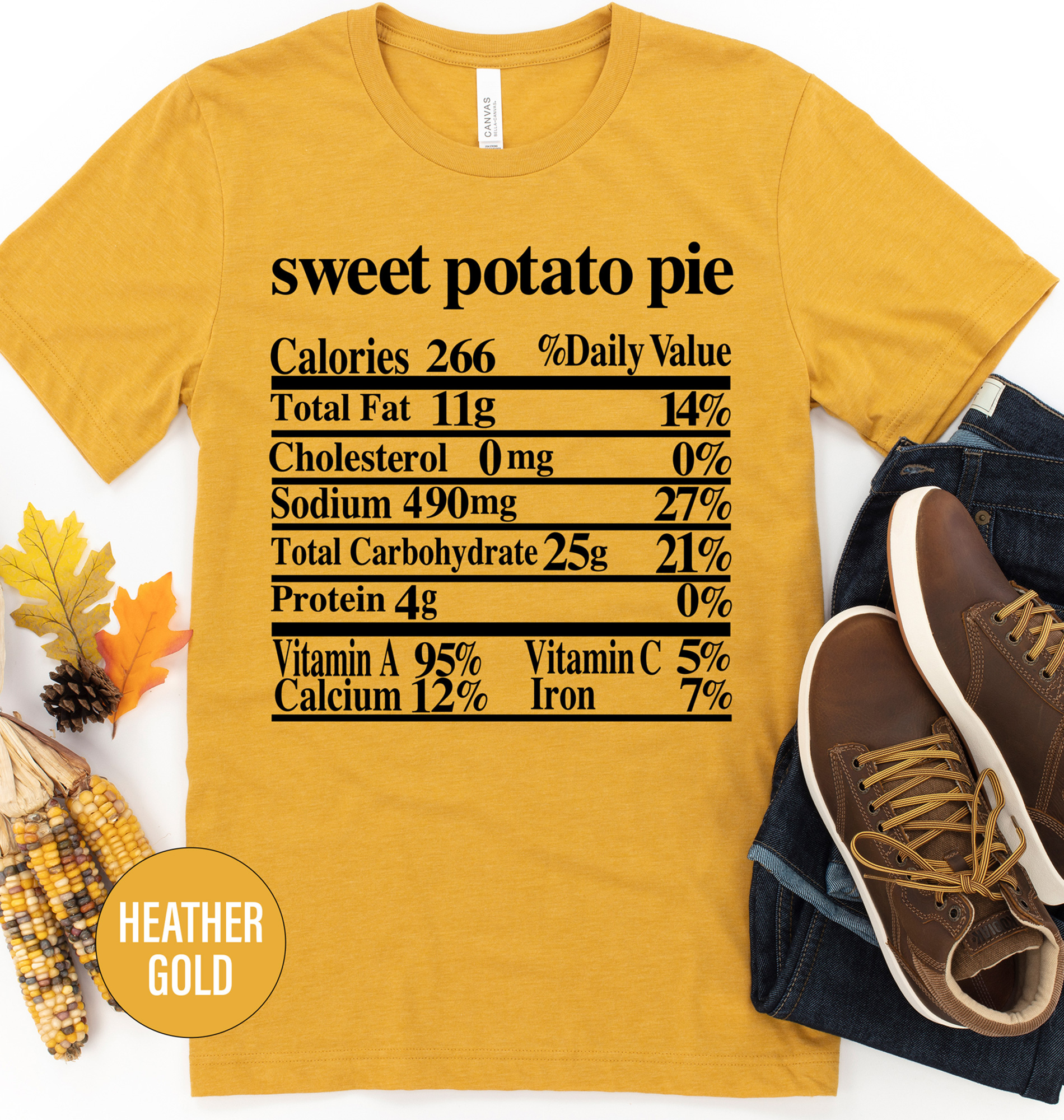 Sweet Potato Pie Thanksgiving T Shirt