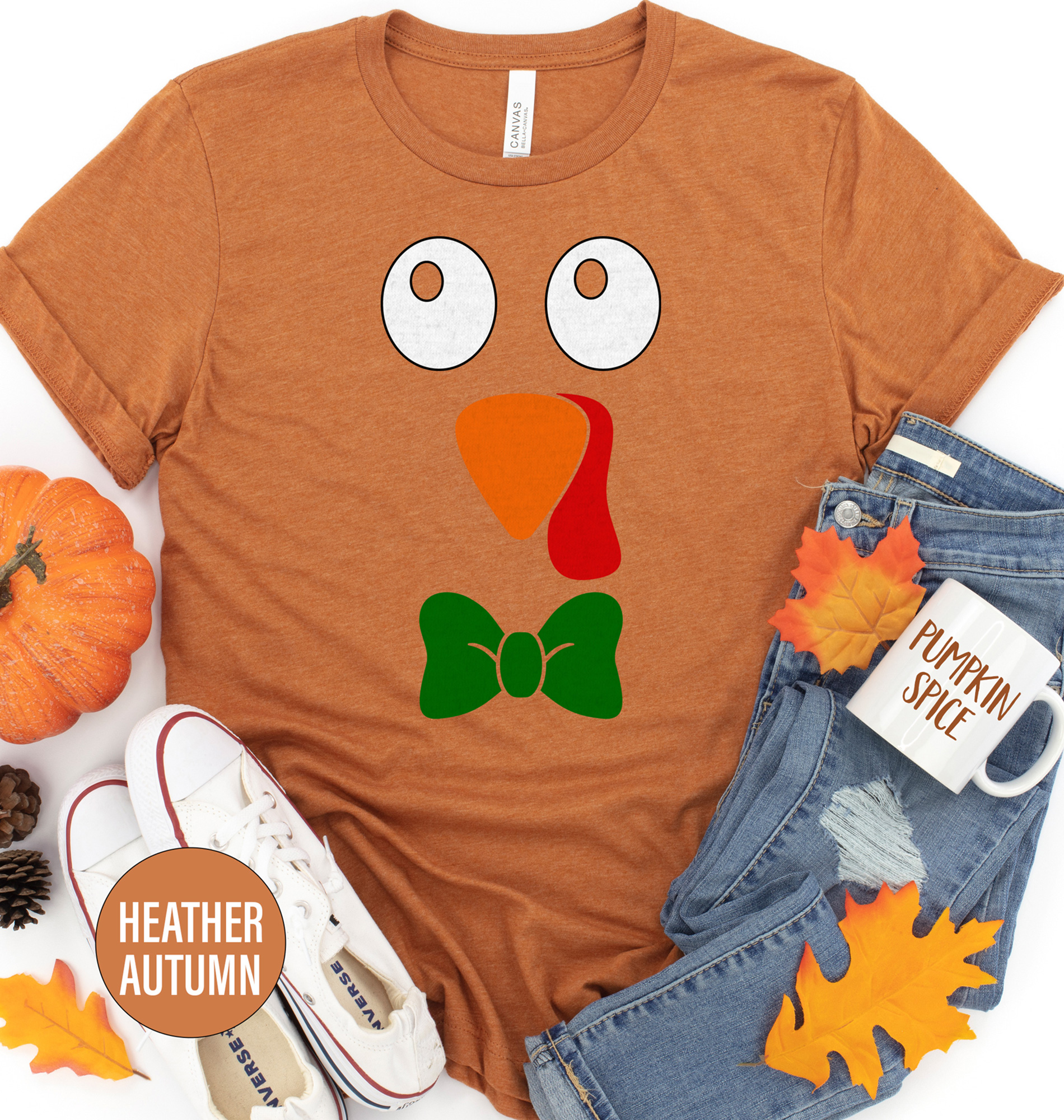 Cute Boy Turkey Thanksgiving T Shirt