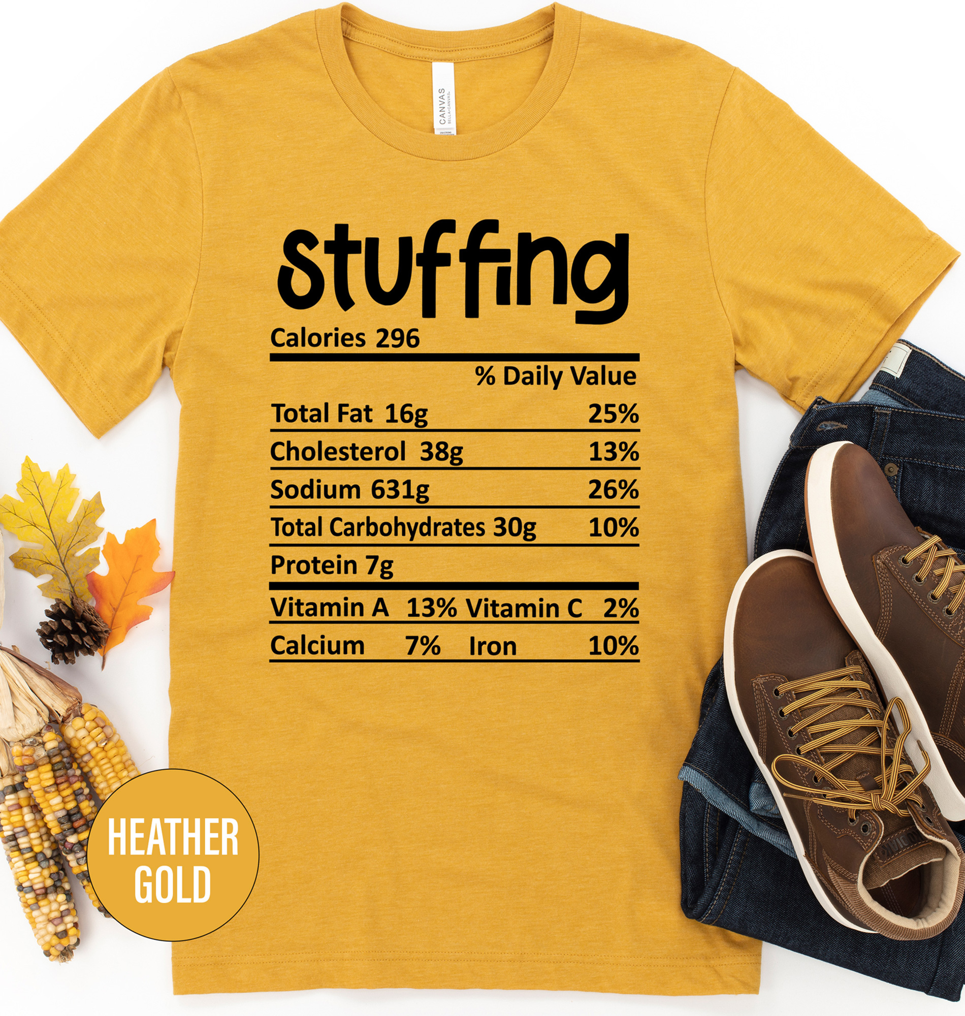 Stuffing Recipe Thanksgiving T Shirt