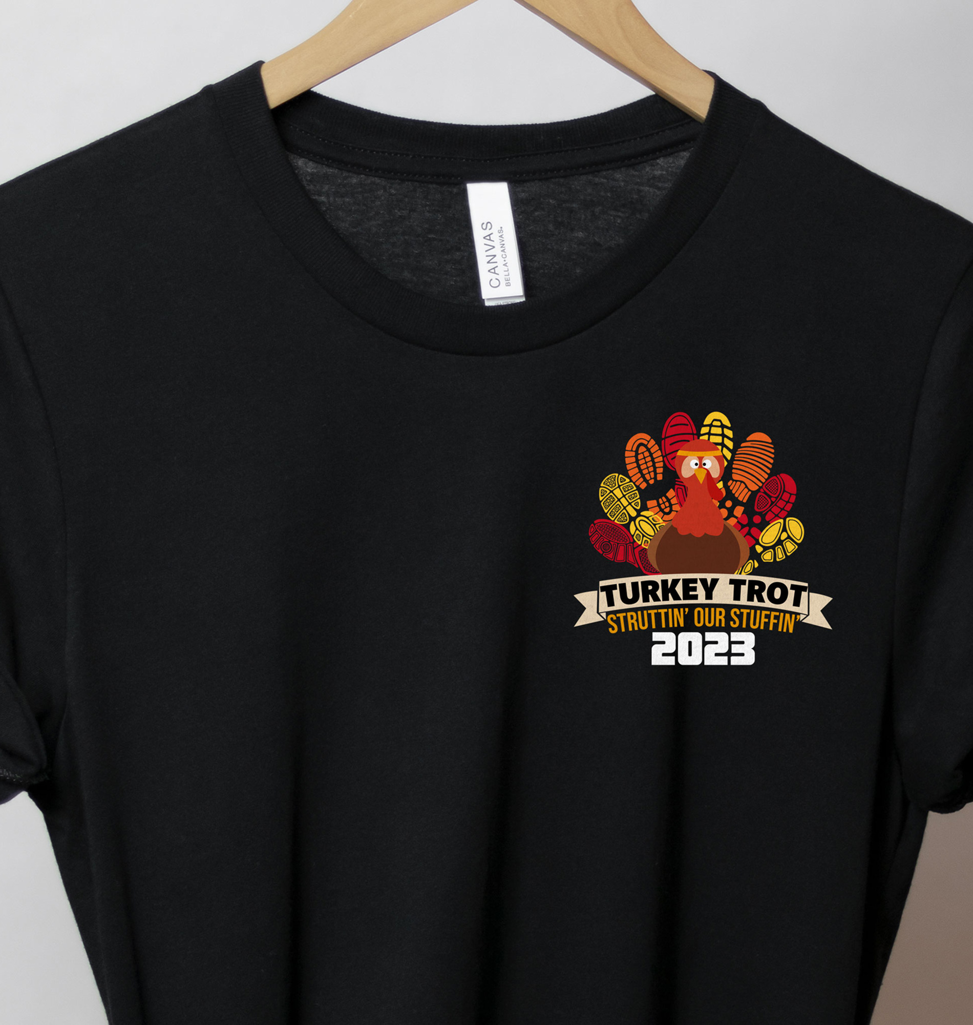 Turkey Trot Thanksgiving T Shirt