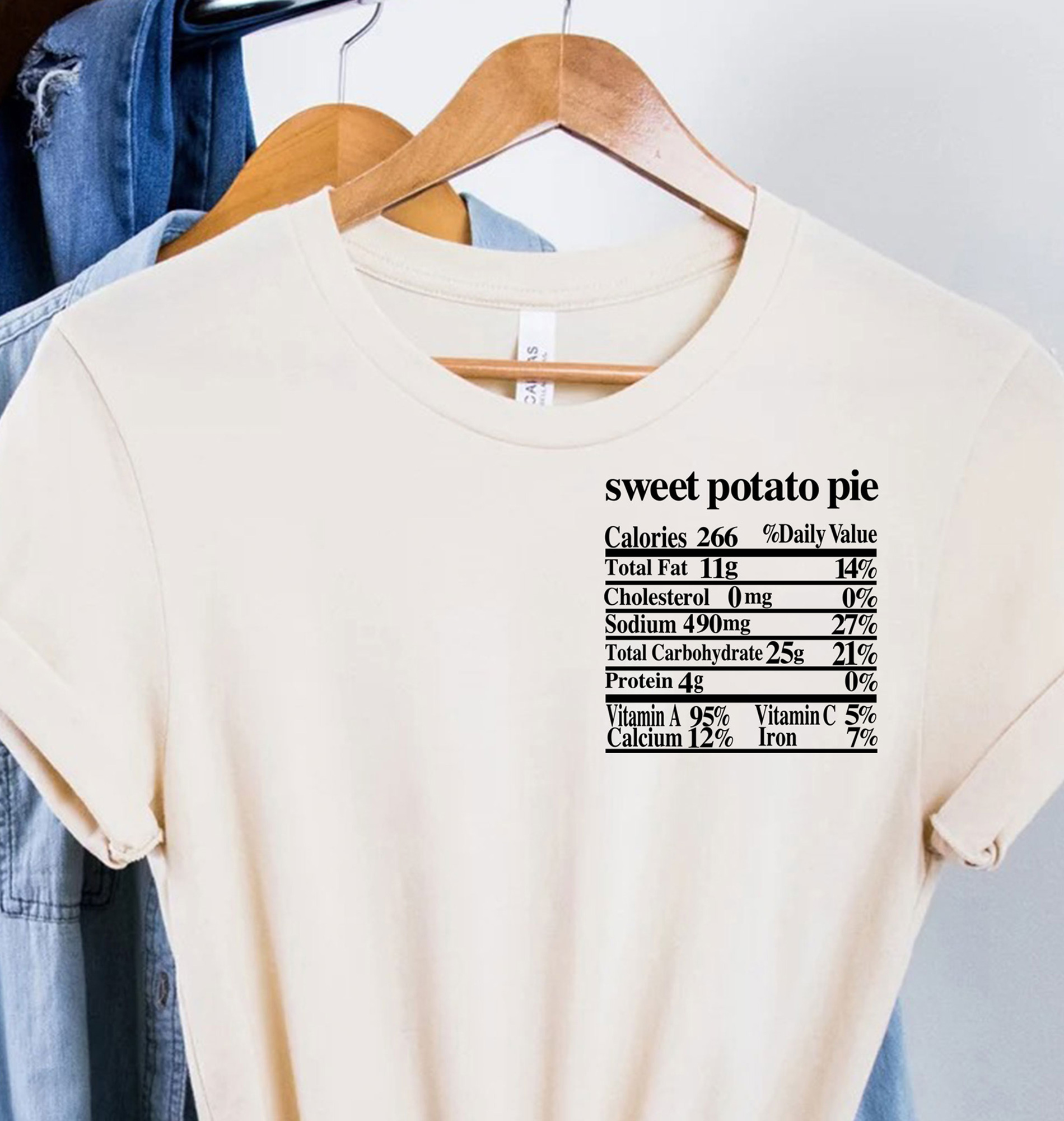 Sweet Potato Pie Thanksgiving T Shirt