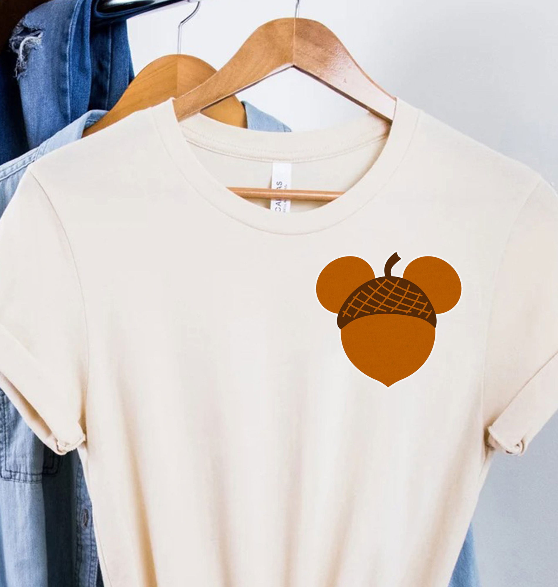 Disney Acorn Mickey Thanksgiving T Shirt
