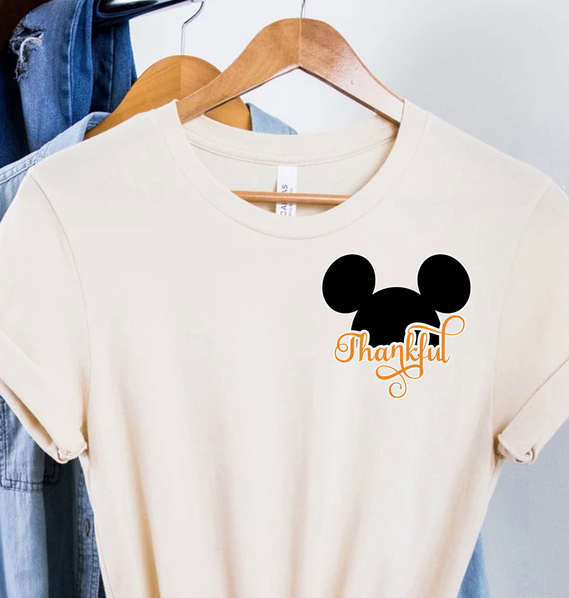 Disney Thankful Thanksgiving T Shirt