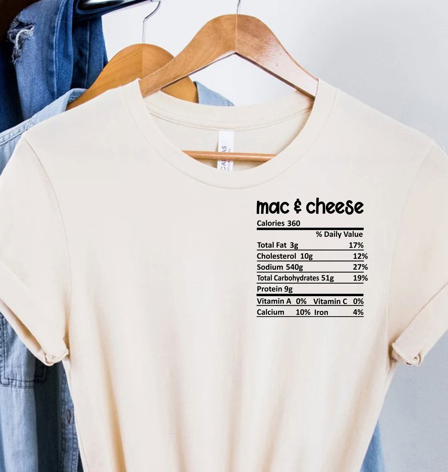 Mac & Cheese Recipe Thanksgiving T Shirt