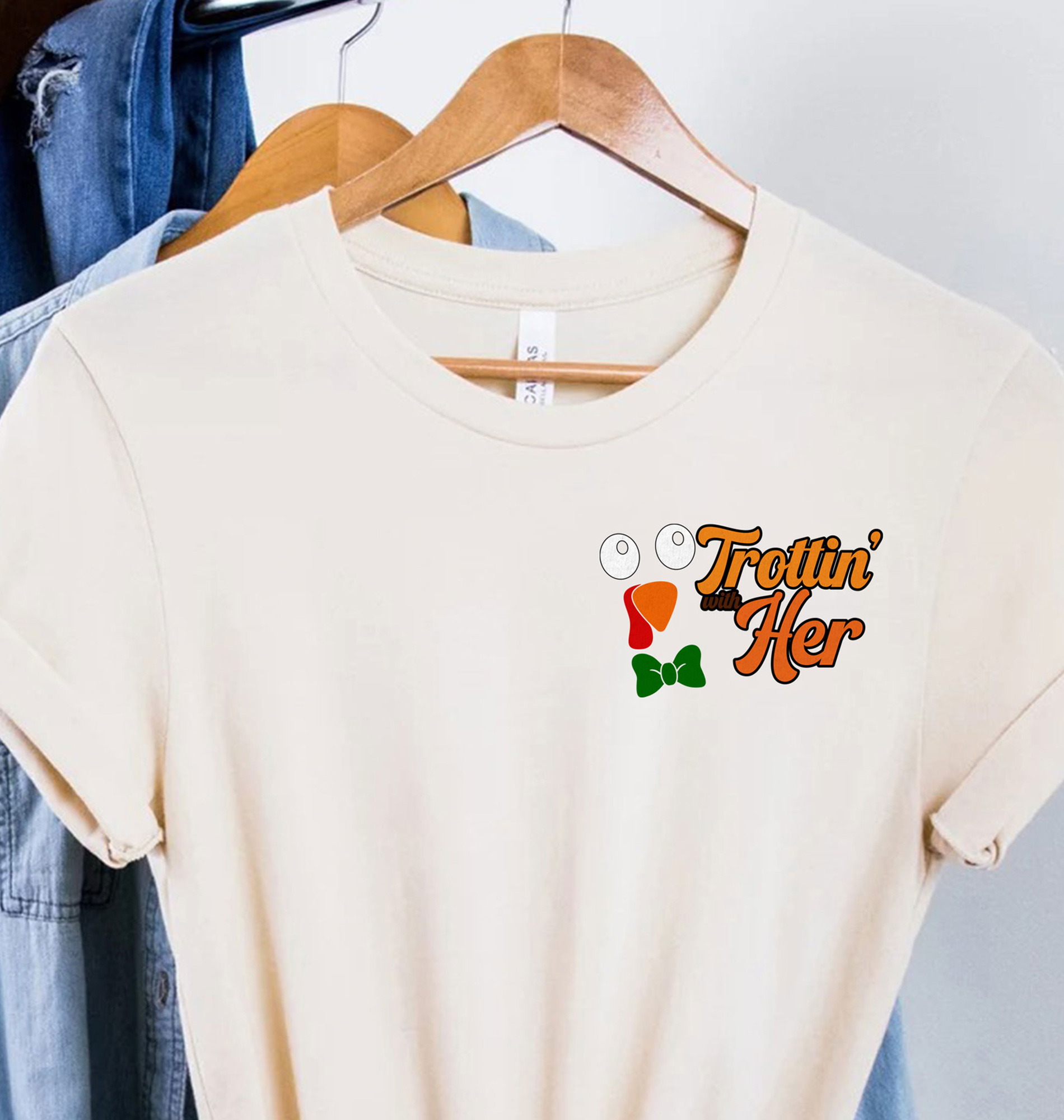 Thanksgiving Trottin' Tee - Festive Wear By Holidayshirts