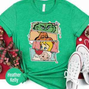 Fun Grinch Holiday Tee - Unique Xmas Shirt