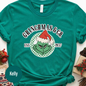Grinchmas Festive Holiday Tee - Christmas Tshirt