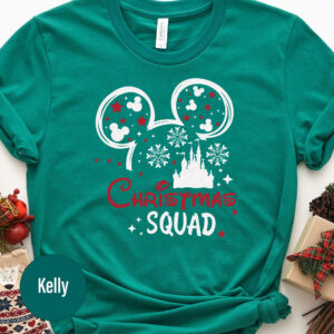 Disney Christmas Squad Holiday Tee - Festive Apparel