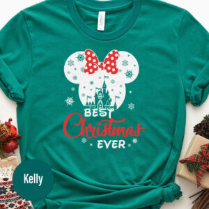 Disney Holiday Tee: Best Christmas Ever With Bow