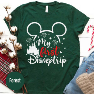 Disney Holiday Tee - First Trip Christmas Shirt