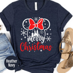 Merry Xmas Disney Minnie Tee - Holidayshirts
