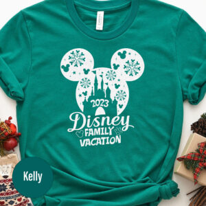 Disney Holiday Family Tee - Christmas Vacation Shirt