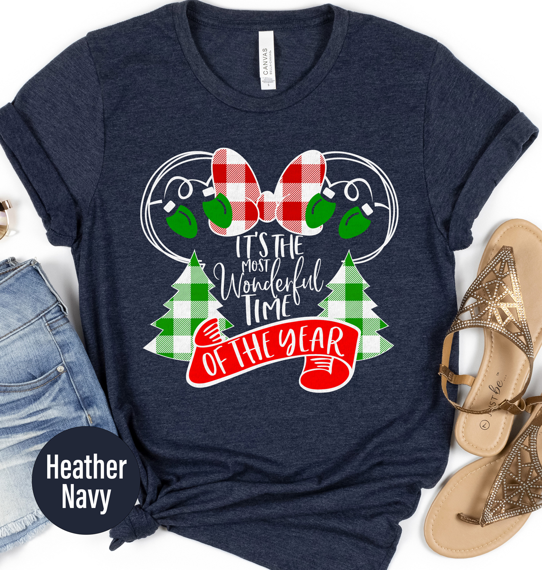 Disney Holiday Tshirt - Wonderful Year Christmas Tee