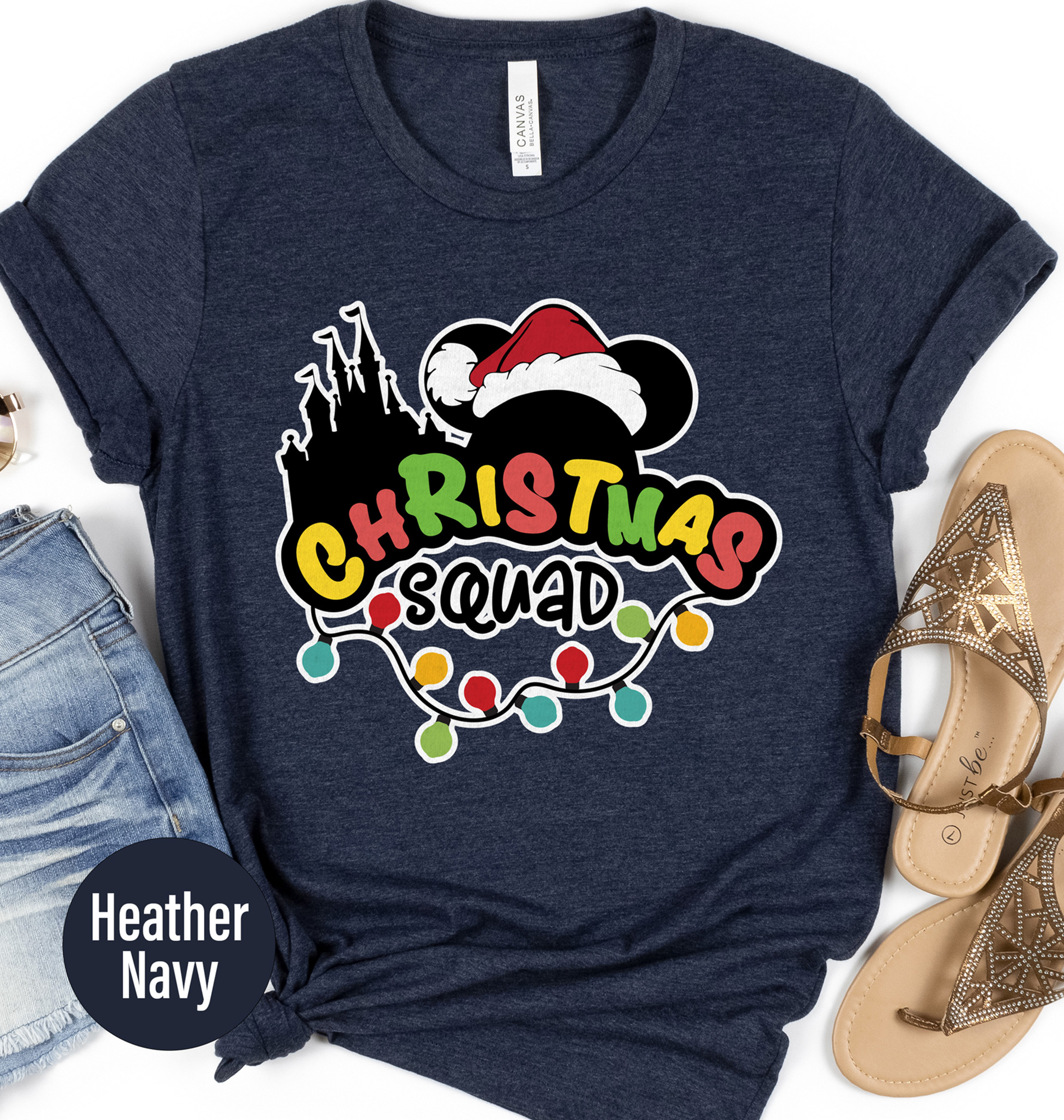 Disney Christmas Squad Holiday Tee - Festive Wear