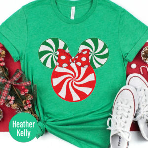 Disney Minnie Candy Xmas Tee - Holidayshirts.com