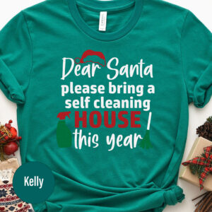 Dear Santa Festive Xmas Tee - Holidayshirts.com