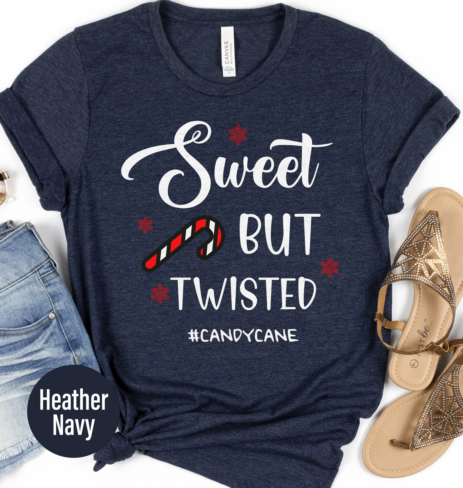 Twisted Sweet Holiday Tee - Christmas Shirt