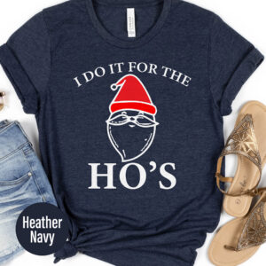 Santa Festive Holiday Tee - Xmas Wear From Holidayshirts