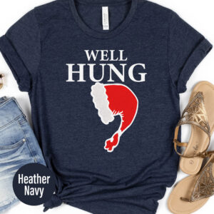 Santa Cap Festive Tee - Perfect Christmas Holiday Shirt