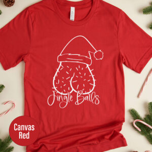 Jingle Bells Xmas Tee - Festive Holiday Fashion