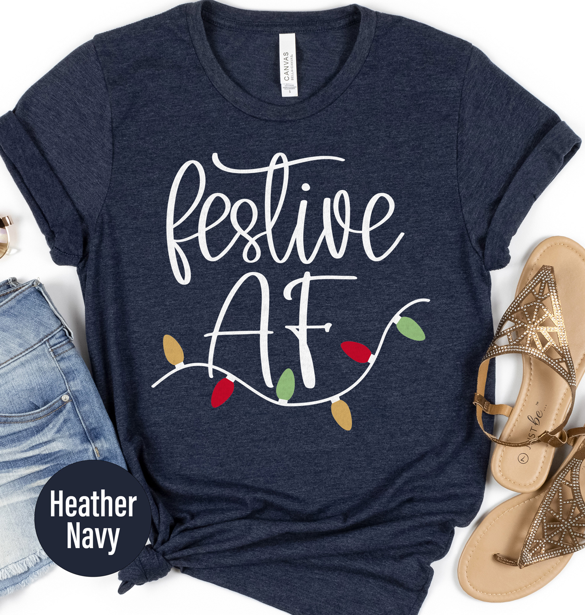 Holidayshirts Festive Christmas Tee - Af Style