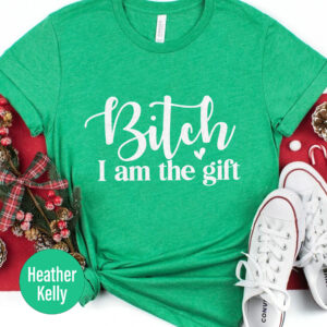 Christmas Gift Tee: 'i Am The Gift' Holiday Shirt