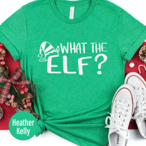 Elf? Festive Christmas Holiday Tee From Holidayshirts